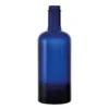 Bottiglia Neutra Basic in vetro blu 75 cl per bar, ristoranti e hotel – Elegante e resistente