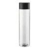 Bottiglia Cilinder in Vetro 75cl con Tappo Nero, Elegante per Ristoranti e Bar