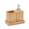 Set Bagno 3 Pezzi in Bamboo,  Personalizzabile e Eco-friendly