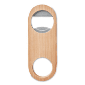 Apribottiglie in Bamboo Elegante e Personalizzabile per Bar