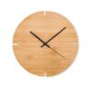 orologio da parete bamboo personalizzabile