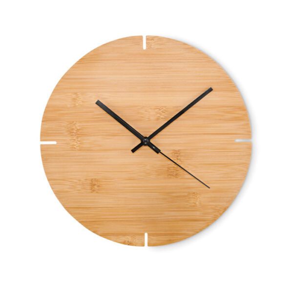 orologio da parete bamboo personalizzabile