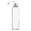 Borraccia in vetro Elegance 500ml Personalizzata | Tappo Argento